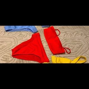 Red Hollister bikini